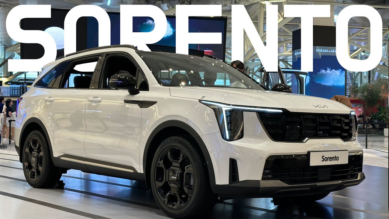 Первый взгляд и обзор рестайлингового Kia Sorento 2024 года (и Sorento HEV) — НОВЫЕ цвета экстерь...