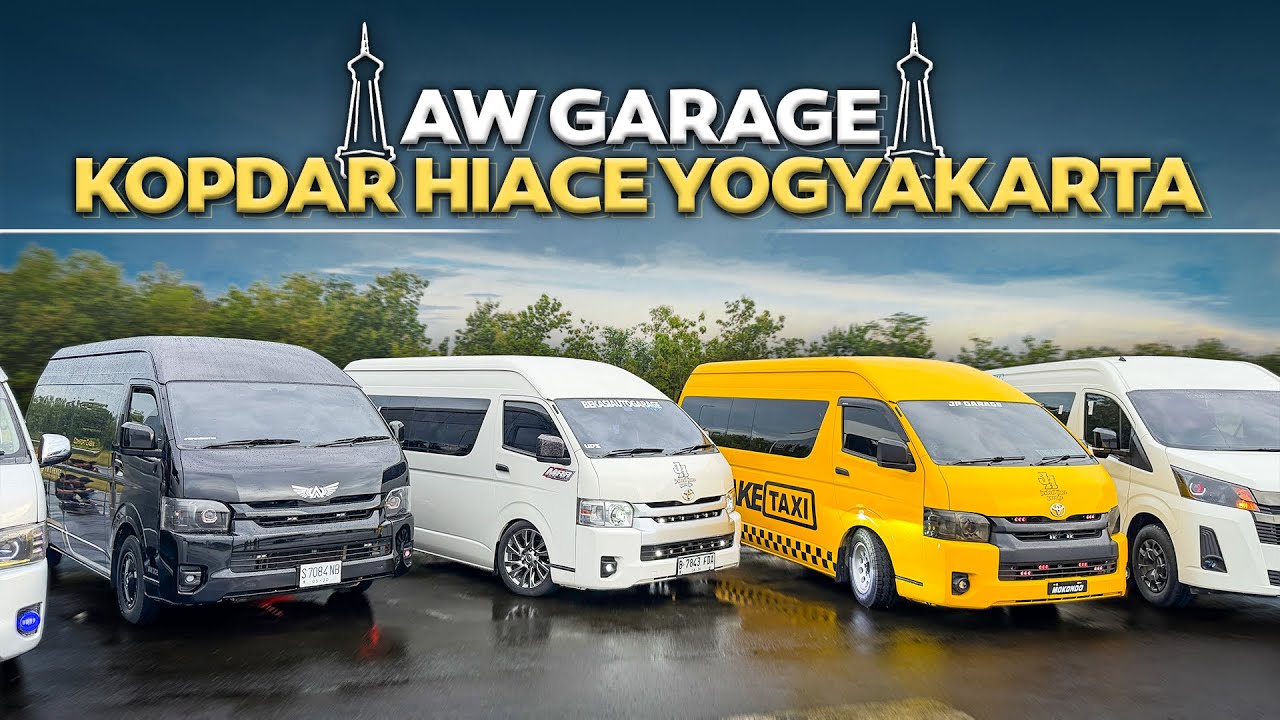 Aw Garage 002 Otw Kopdar Hiace Yogyakarta.