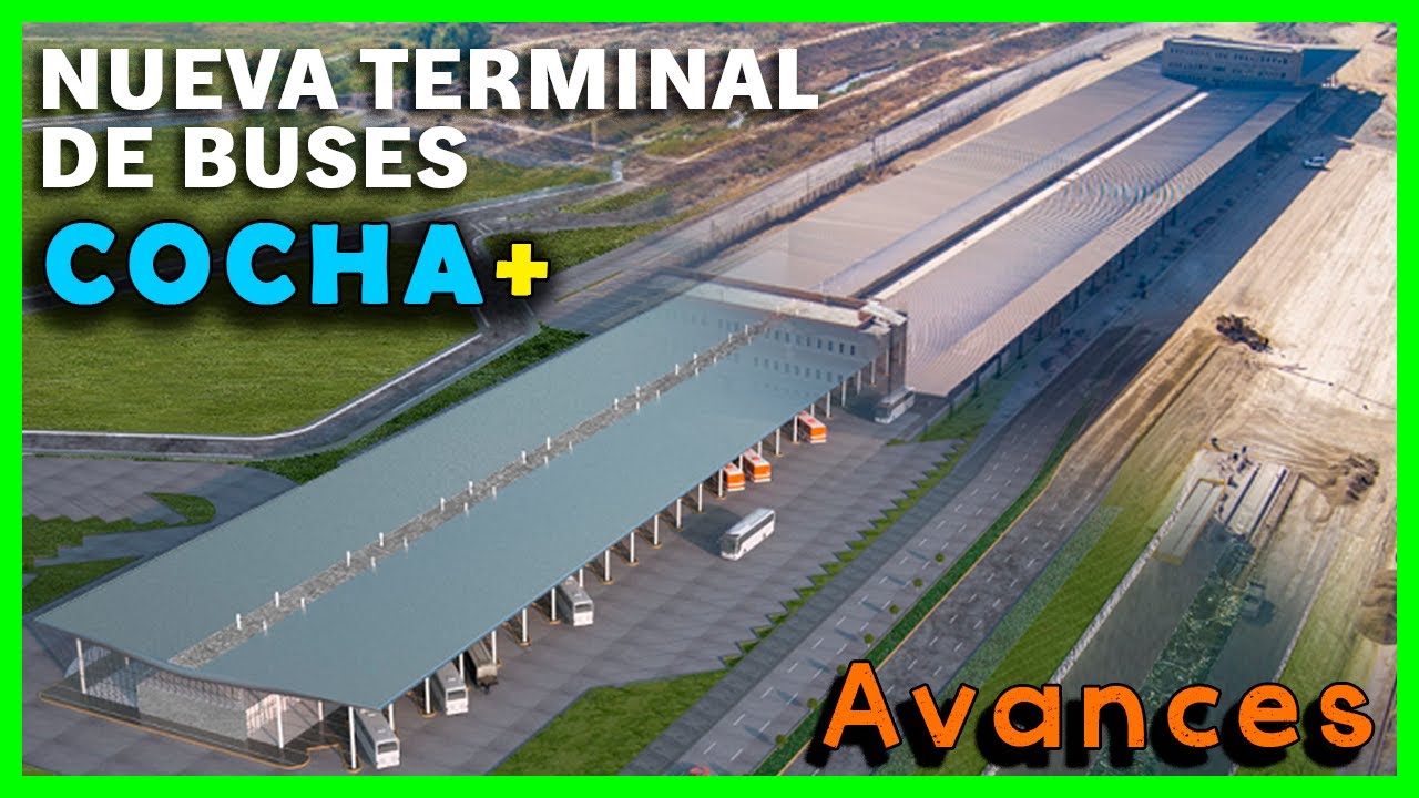 🔥 Así avanza la construcción de la NUEVA TERMINAL de Buses en Cochabamba (80% listo) #bolivia