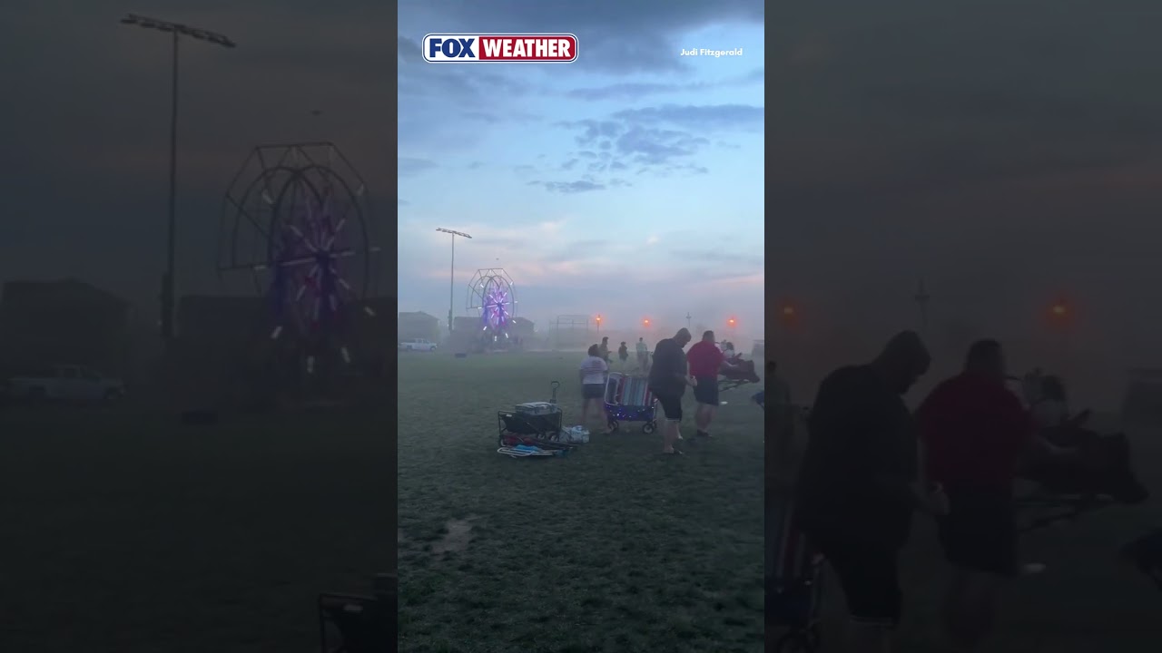 Damaging Winds Send People Running, Cancel July 4 Events