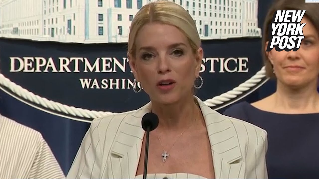 US Attorney General Pam Bondi announces legal action against Maine over trans athlete policy