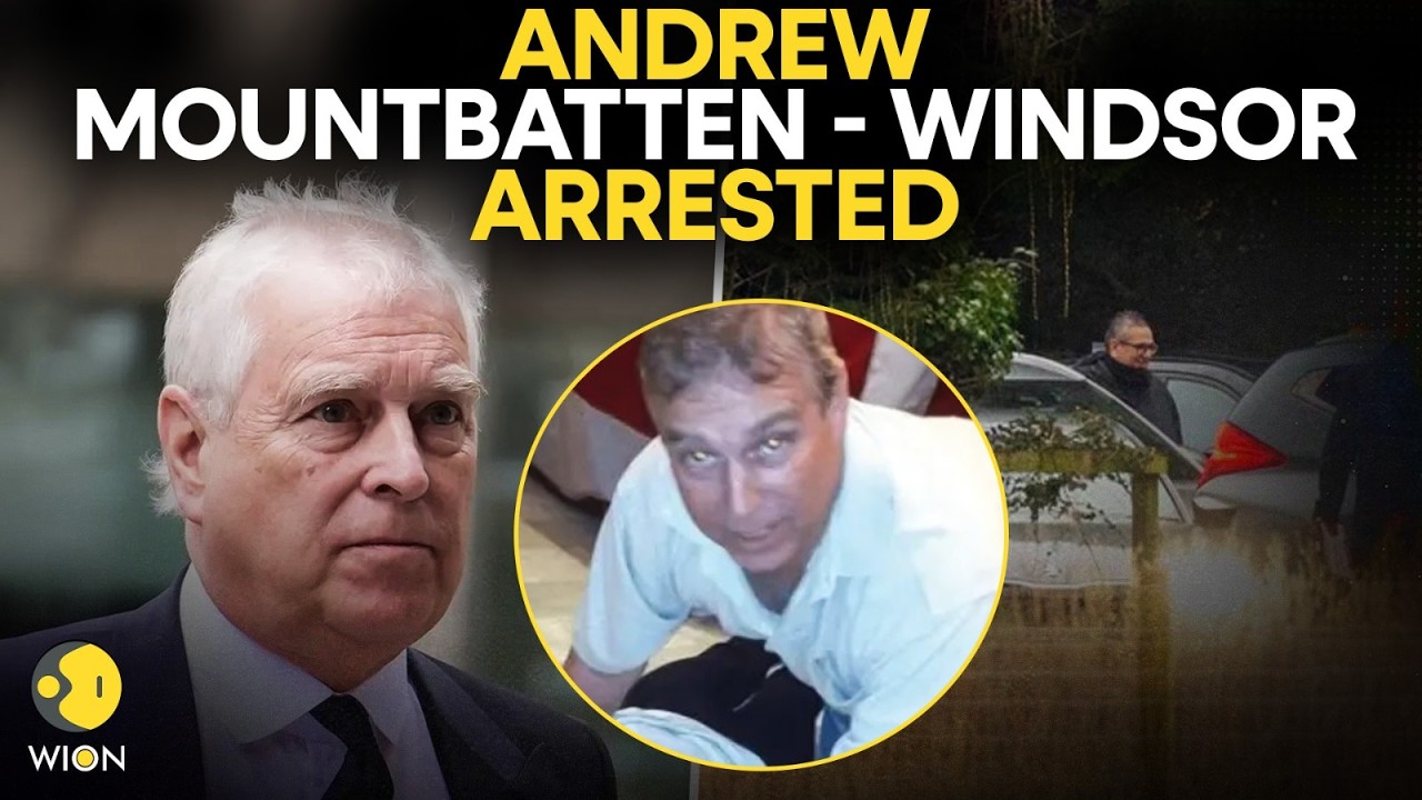 Epstein Files: Ex-Prince Andrew Mountbatten-Windsor Arrested On His 66th Birthday | WION Live
