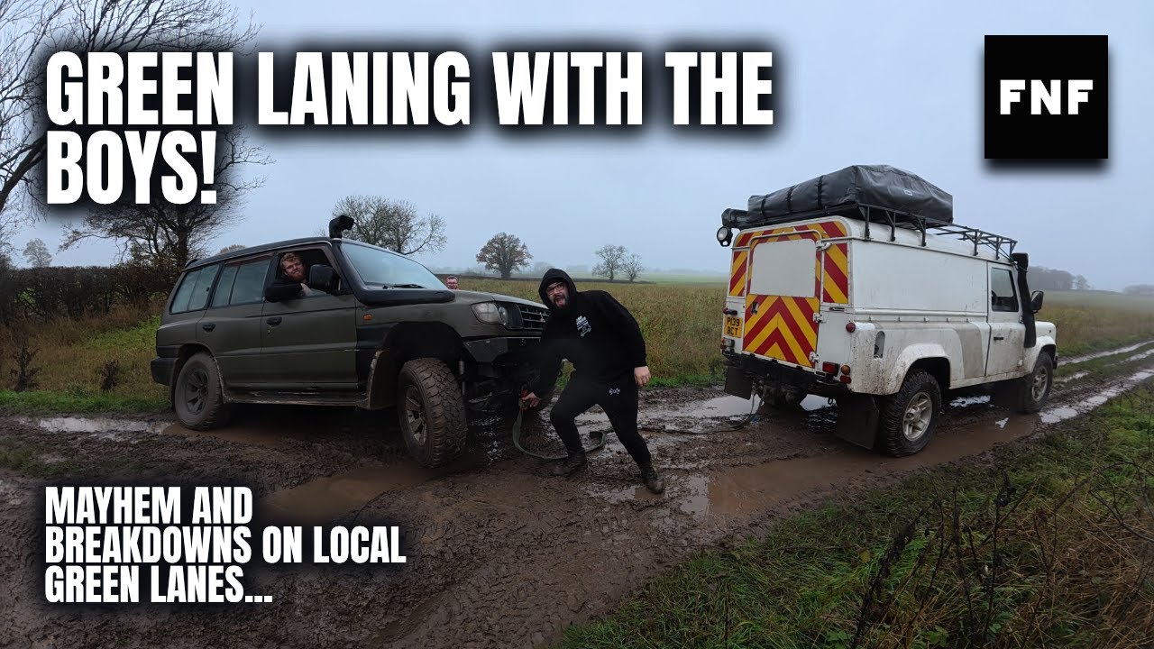 Green Laning (Again) with the Boys! It Ends in a Breakdown...