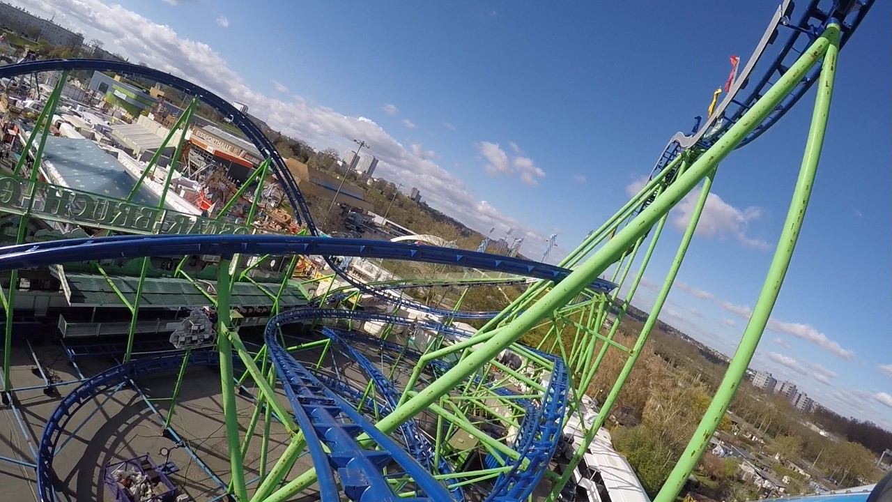 Alpina Bahn - Bruch (Onride Video) Fr&uuml;hjahrs Dippemess Frankfurt 2026