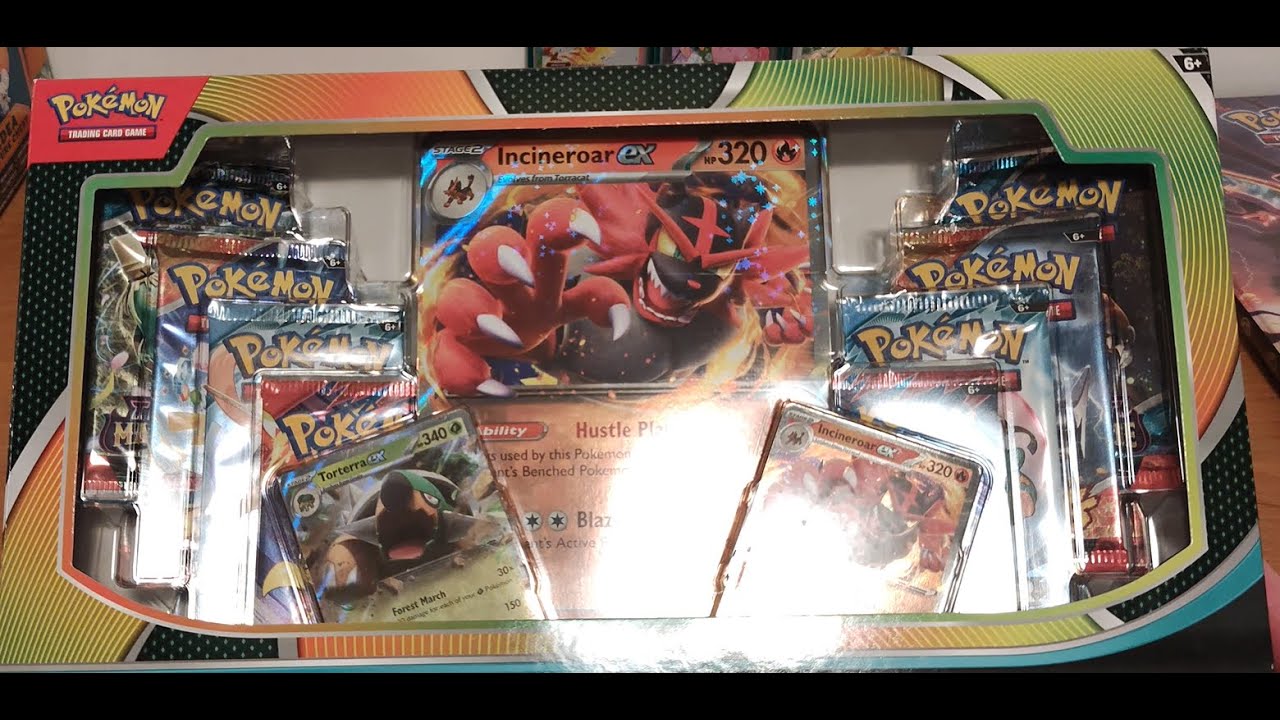 Pokemon TCG Inciroar EX/ Torterra EX special collection new