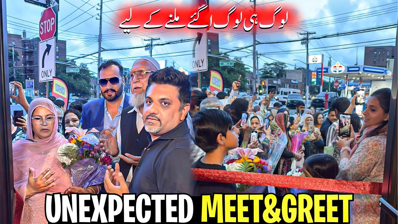 Grand meet and greet in USA 🇺🇸 New York 