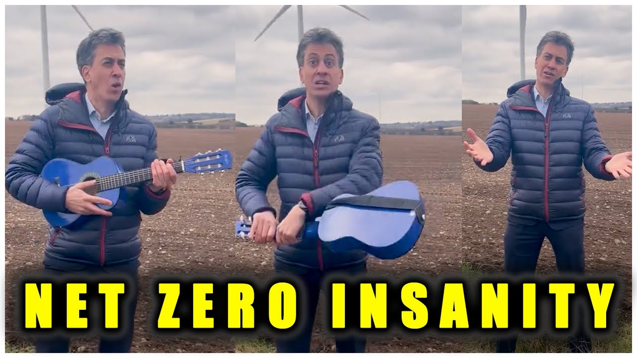 Ed Miliband EMBARRASSES Himself On Wind Farm 😂 🤡
