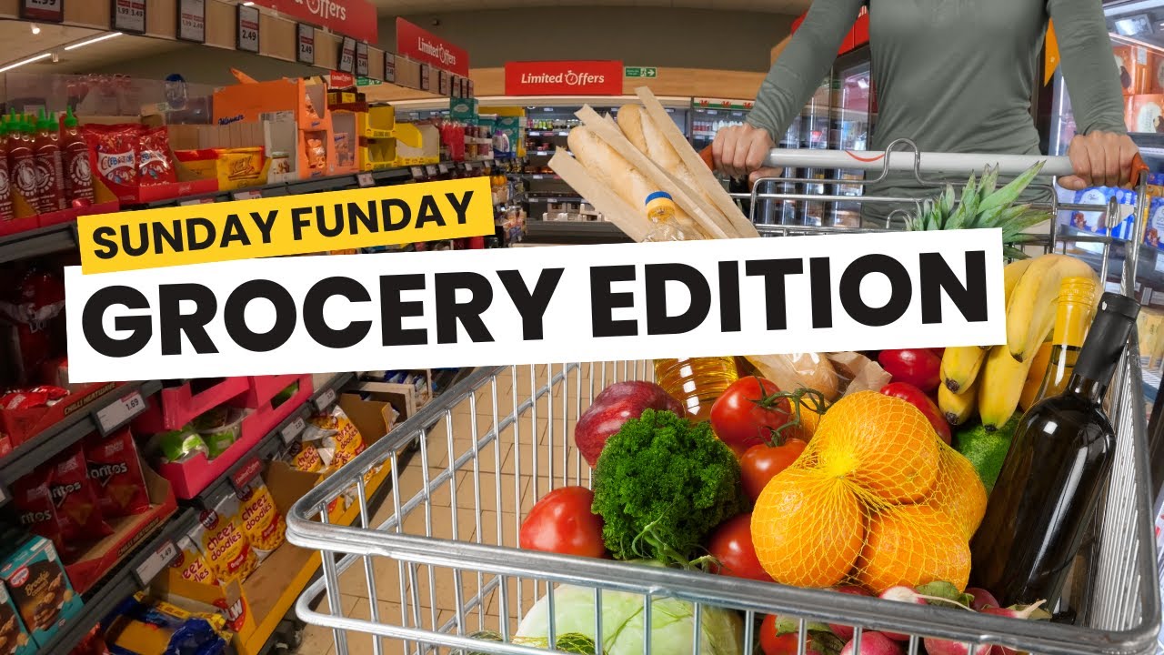 Days in my life in the UK || Sunday Funday || Grocery Edition
