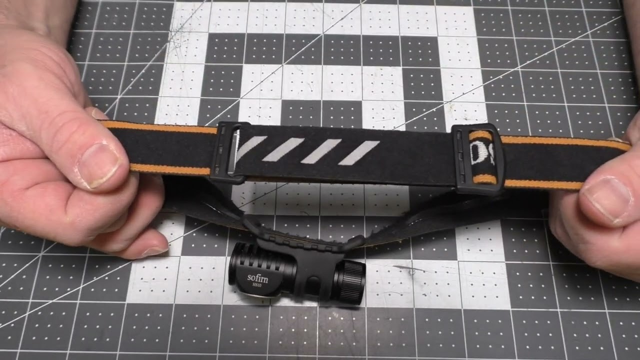 Bushcraft Basics Sofirn HS10 Headlamp Band The Correct way