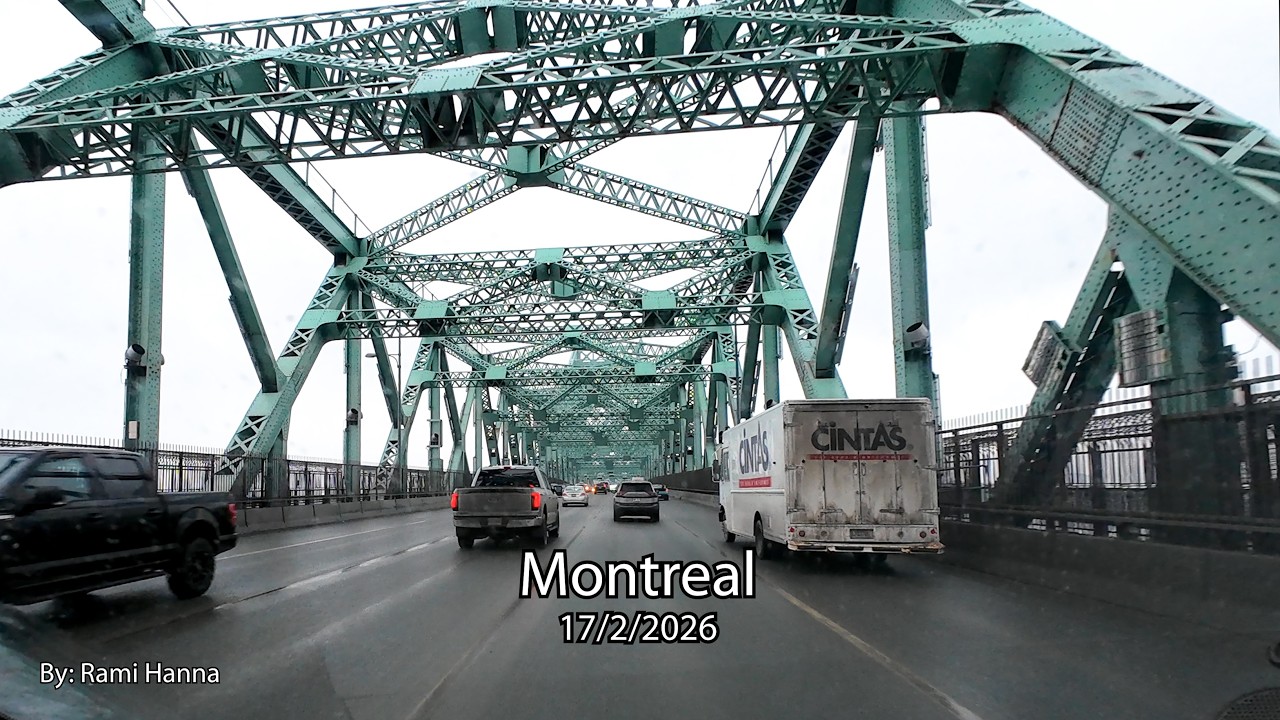 Jacques Cartier Bridge in Montreal-4K