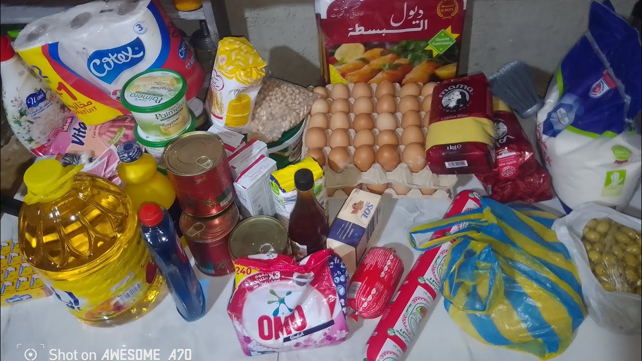 قضيان 🛒 لشهر رمضان الفضيل 🌜 الله يجعل البركة🤲 😇 متنساوش الاشتراك ☺️