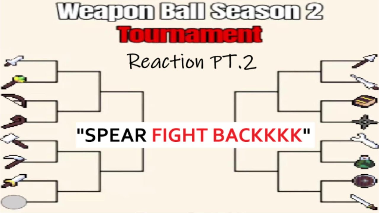 WEAPONBALLS SEASON 2 TOURNAMENT REACTION PT.2 + PREDICTIONS