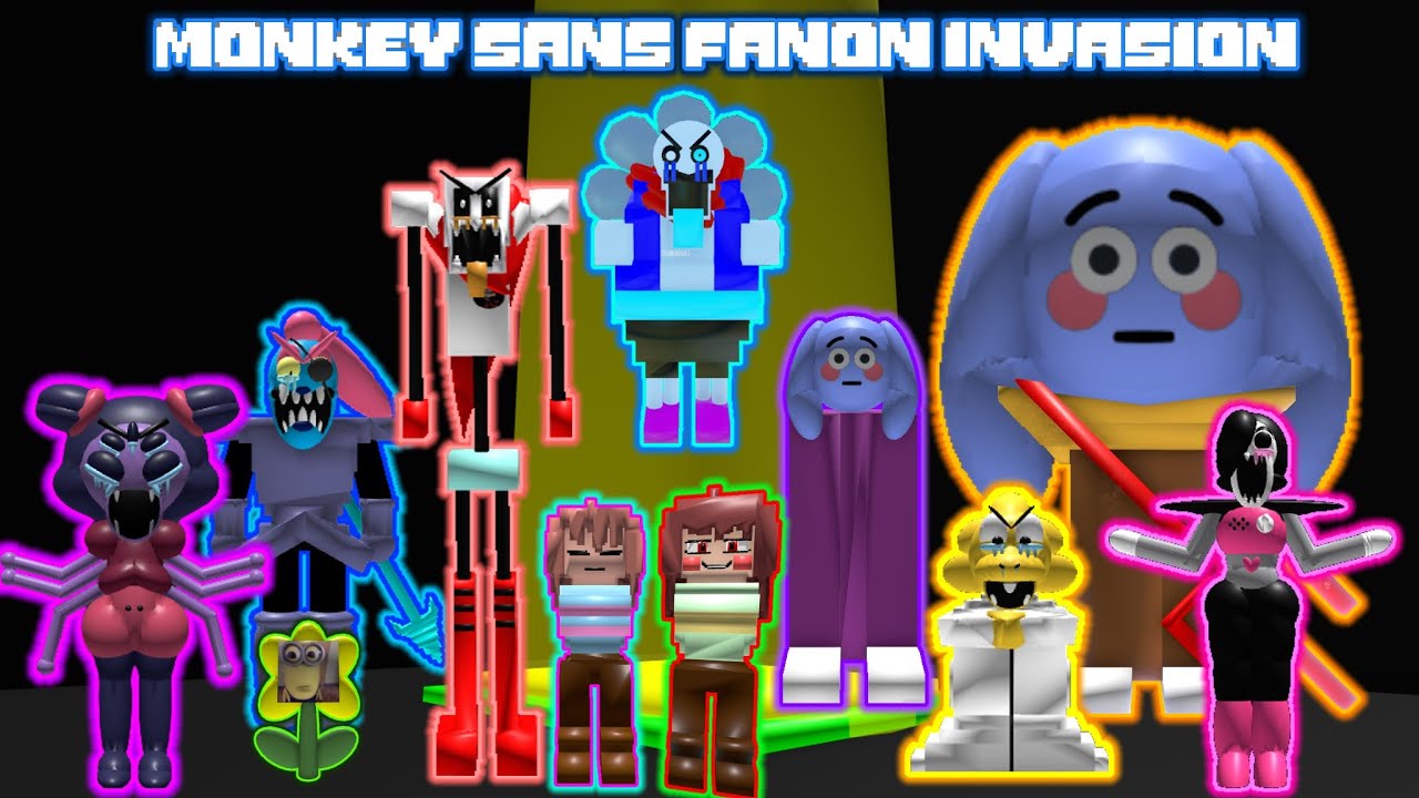 [Monkey Sans Fanon Invasion]  | Troy Story - The Fanons Return (FULL GAMEPLAY)