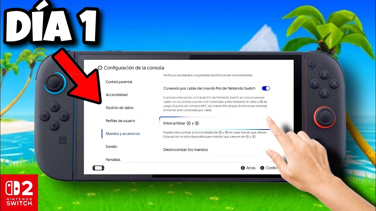 ✅Como CONFIGURAR La🔵NINTENDO SWITCH 2🔴 Por Primera vez TUTORIAL