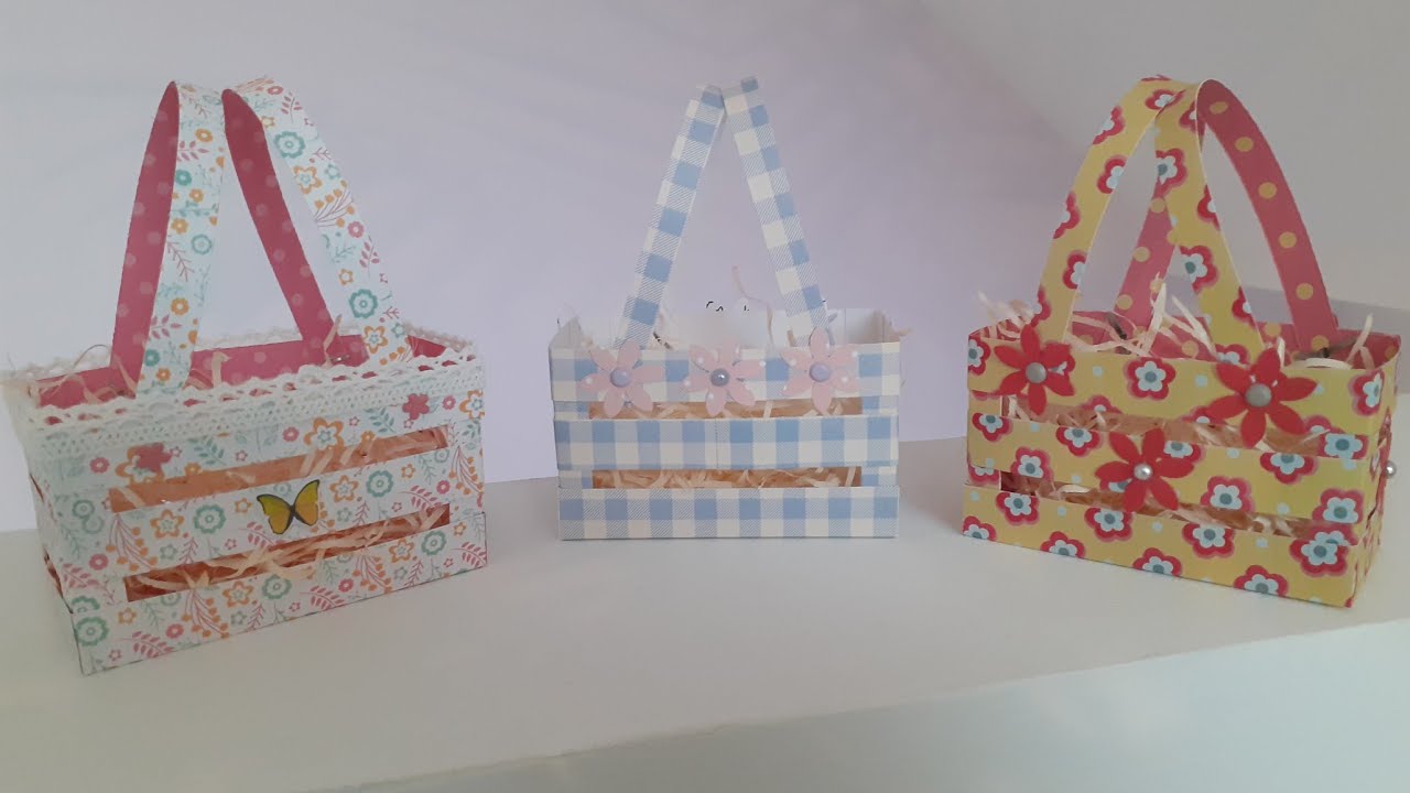 Tuto petit panier de pâque : version 2