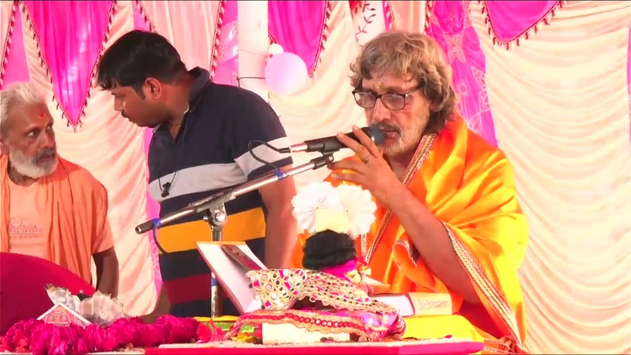 shri rudra giri maharaj ji bhgawat katha day 4 garh bisawar sadabad hathras