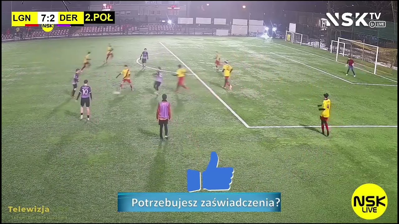 GRAMED [bramki] KS Legiononovia 2012 Legionowo - UKS Derby 365 Warszawa 7:3 (3:1) 2026-02-22 18:00