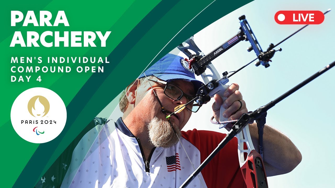 Para Archery - Men's Individual Compound Open | Day 4 | Paris 2024 Paralympics
