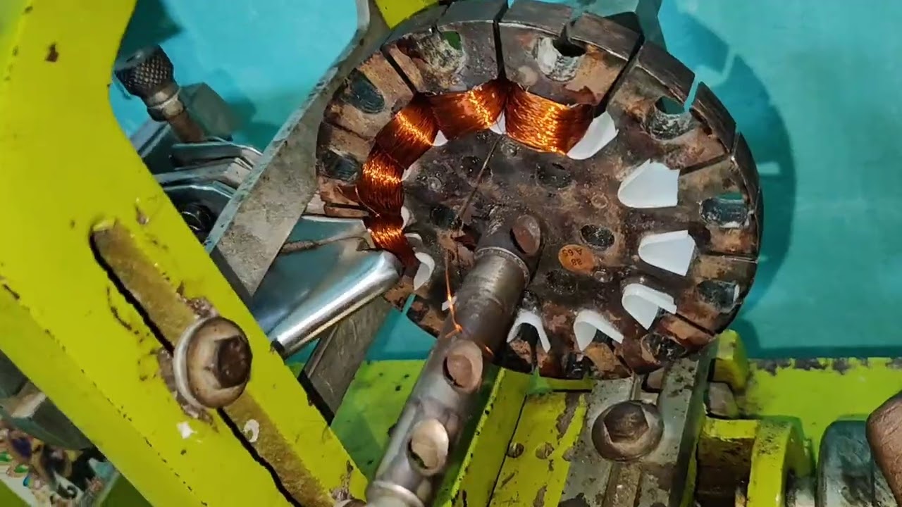 Selling fan rewinding with machine| एक ही डाई से12,14,16,18 स्लॉट का फैन एस्टेटर कैसे रिवाइंड करें||