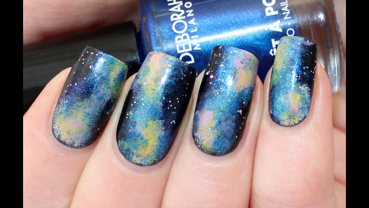 GALAXY NAIL ART TUTORIAL
