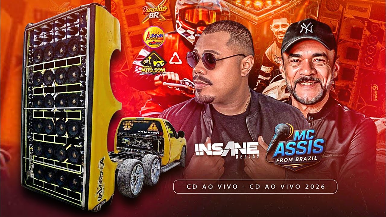 DANCE COMERCIAL REMIX 2026🔸INSANE DJ E MC ASSIS 🎤🇧🇷 A DUPLA SHOW 1°RALLY GAROTOS DA LAMA