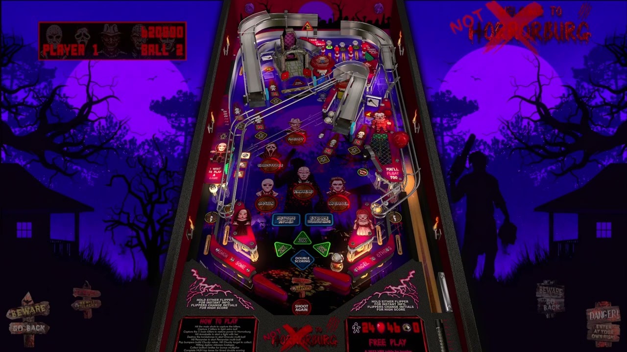 Visual Pinball X / Horrorburg v55 VPX8
