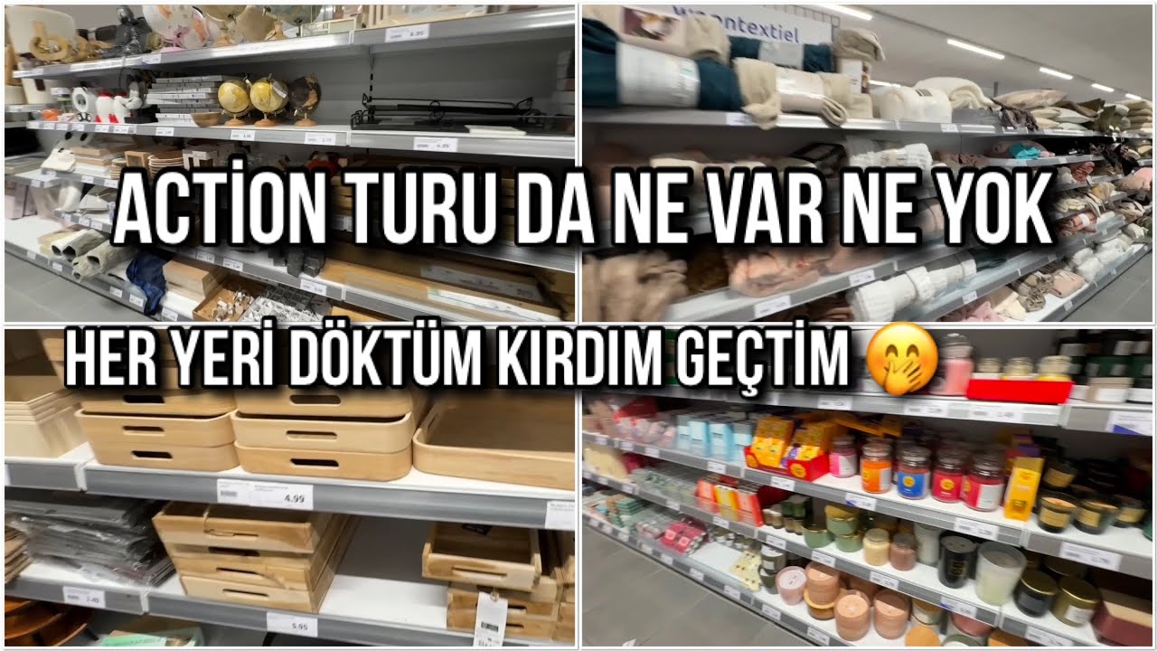 Almanya yaşam en büyük Action￼ yeri harika ürünler gelmiş ￼her yeri döktüm kırdım geçtim aldıklarım￼