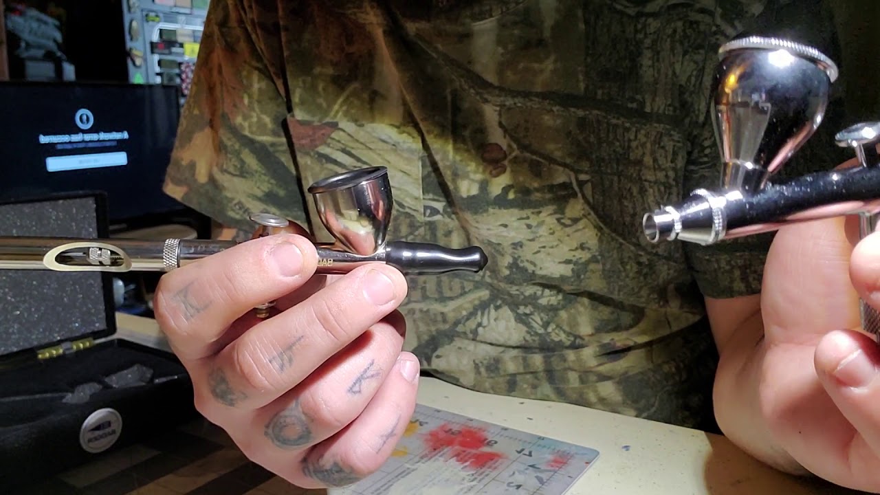 BADGER PATRIOT 105 Airbrush Unboxing + IWATA NEO Comparison