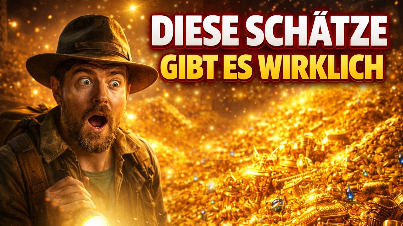 Alle ungefundenen Schätze, die bis heute nicht entdeckt wurden