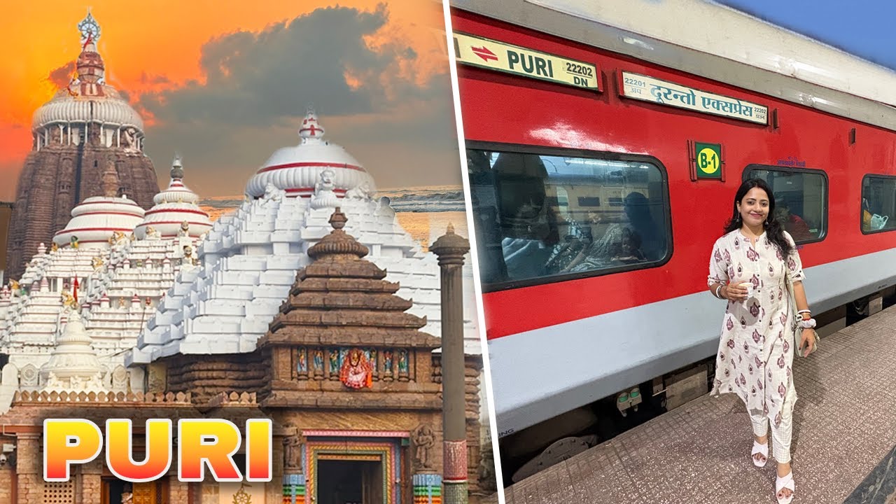 কলকাতা থেকে পুরী গেলাম দুরন্ত এক্সপ্রেসে || Jagannath Puri || Puri Tour
