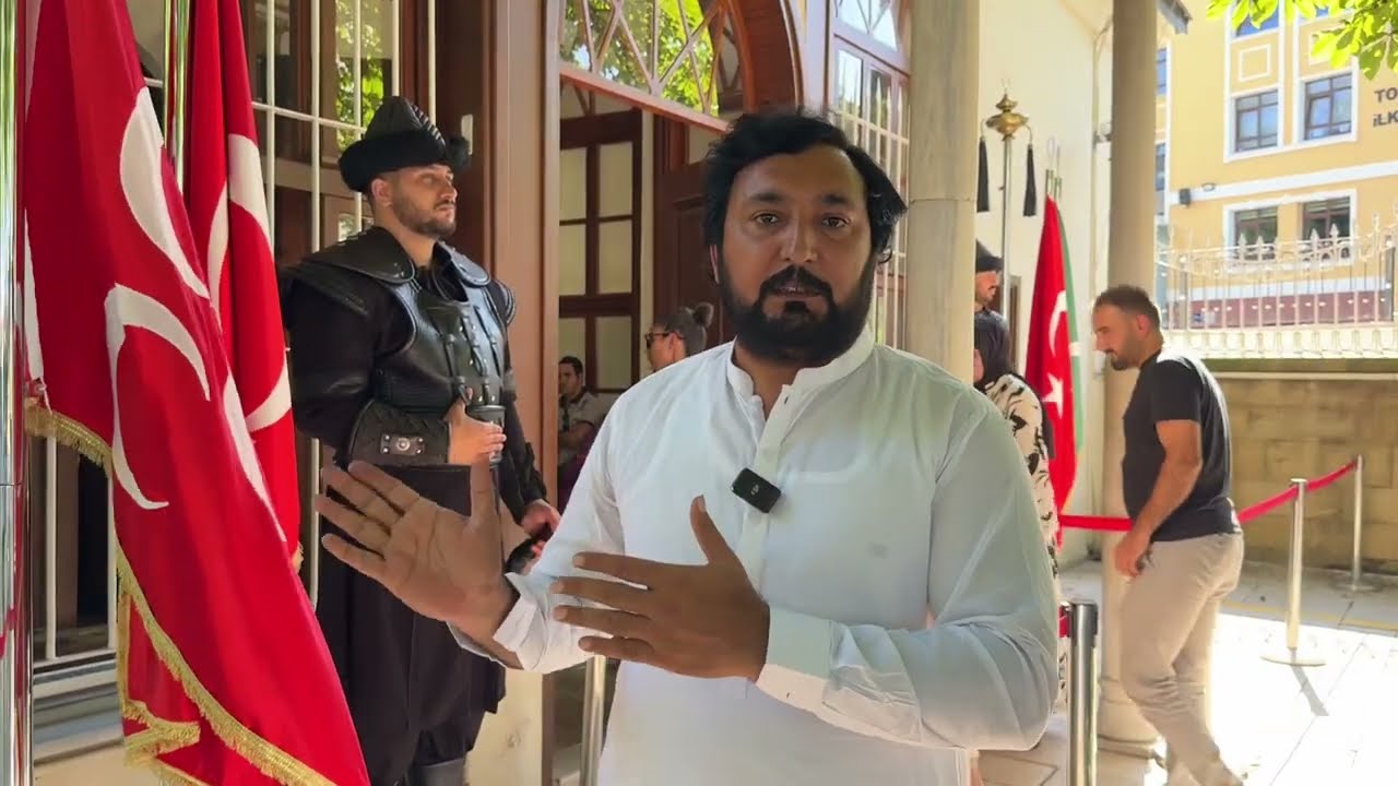 Anjum Saroya visits Osman Ghazi and Orhan Ghazi Tomb in Bursa | Anjum Saroya Turkey visit vlogs P12.