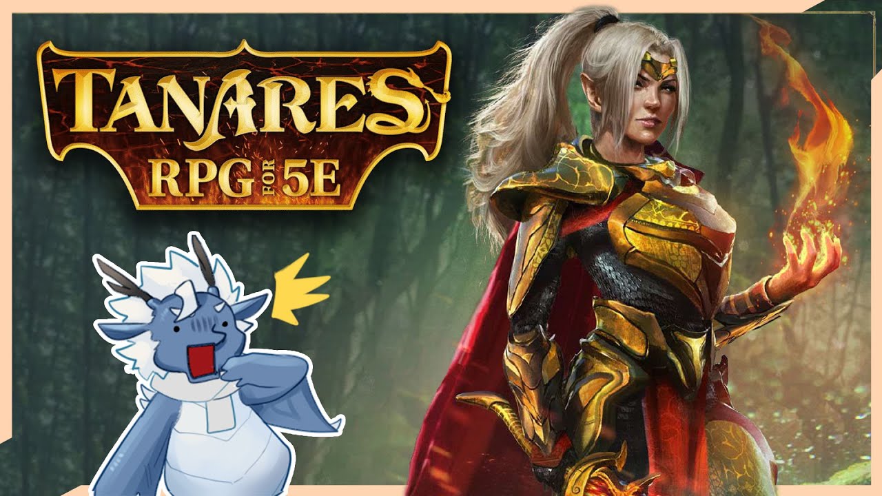 What is TANARES RPG? Full Sample Review for D&D 5th Edition!