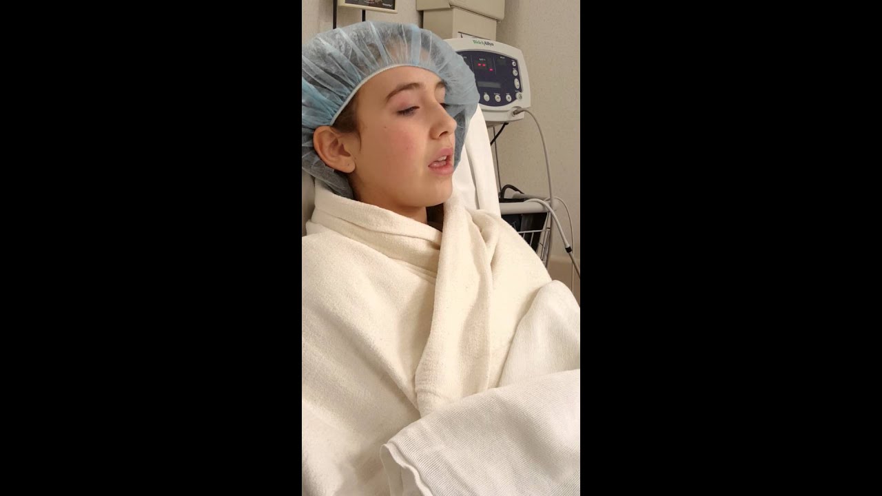 Breanna after anesthesia part 2. Funny stuff