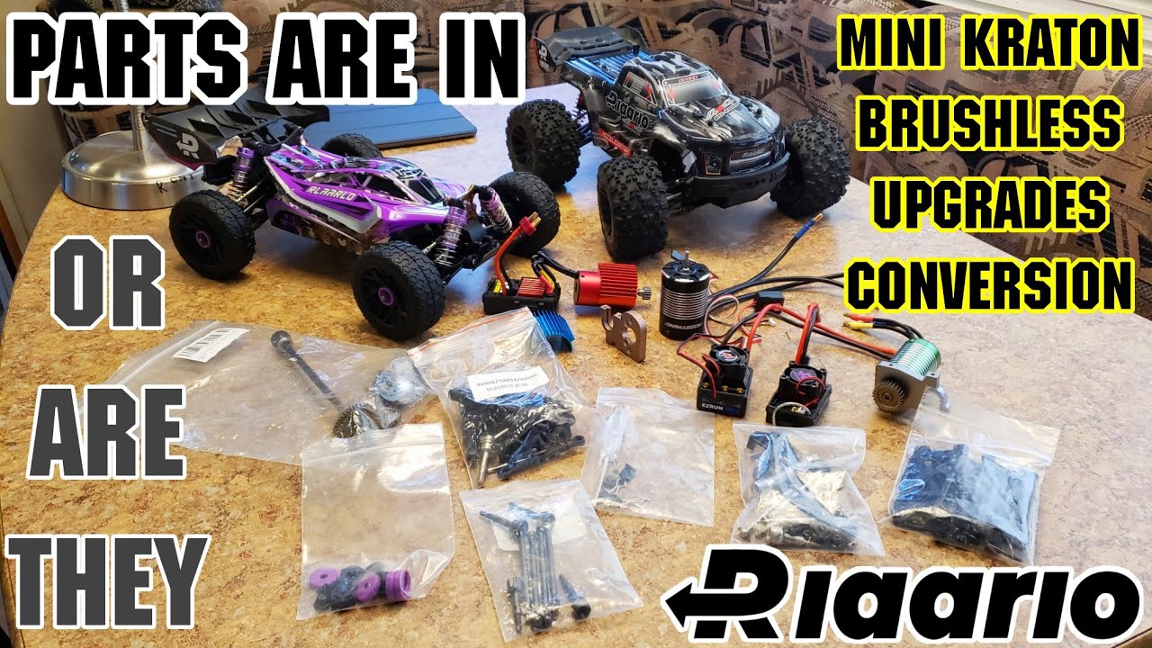 RLAARLO mini Kraton Brushless Conversion Part 1