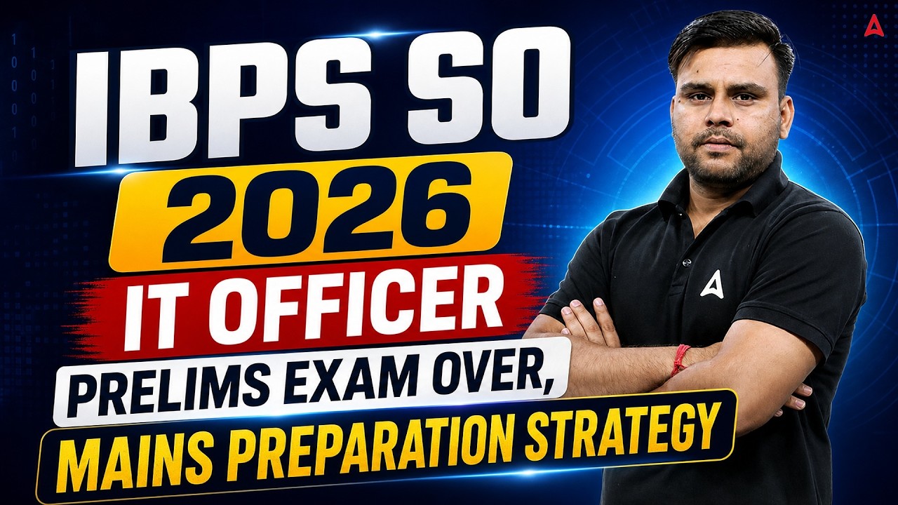 IBPS SO 2026 IT Officer Prelims Over | Mains Preparation Strategy | By Vivek Kumar Pandey