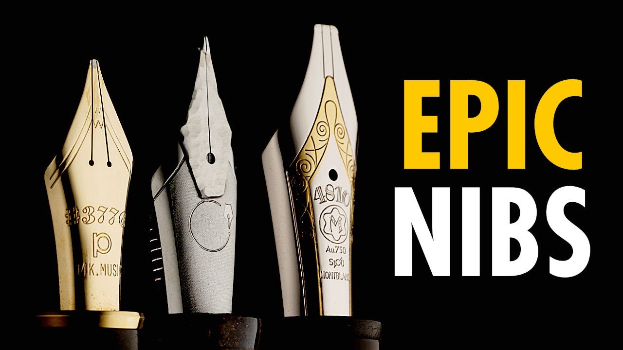 Impractical? Maybe. Awesome? Absolutely! Extra Broad Nib Roundup
