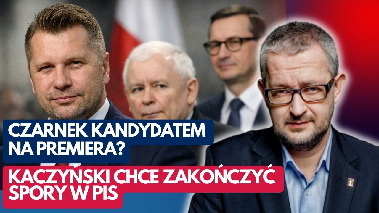 Czarnek kandydatem na premiera? Ziemkiewicz ujawnia plan Kaczyńskiego