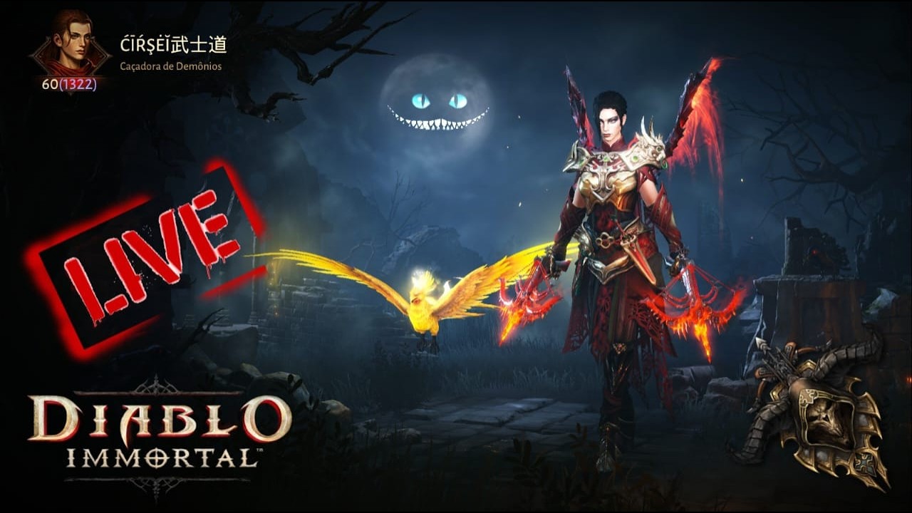 Diablo Immortal nova temporada de PVP #DiabloImmortal #Live #Jogo