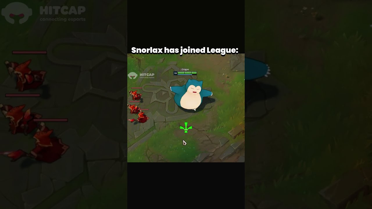 Snorlax has joined League of Legends #shorts