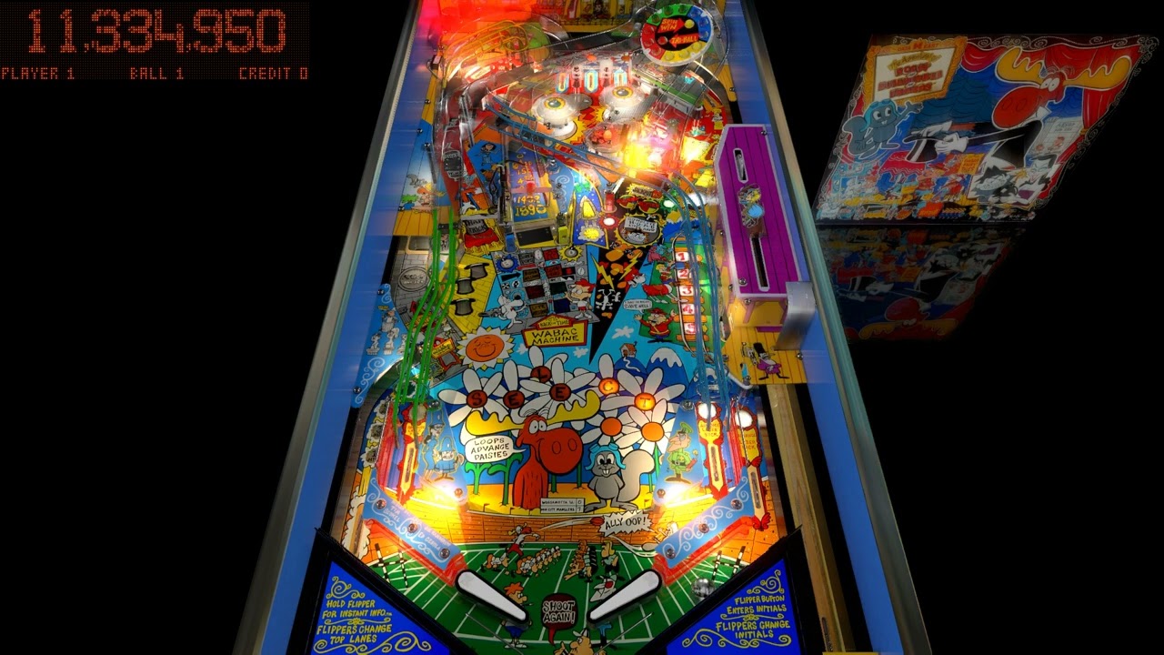 Rocky and Bullwinkle (Data East 1993)_Bigus(MOD) - Pinball VPX