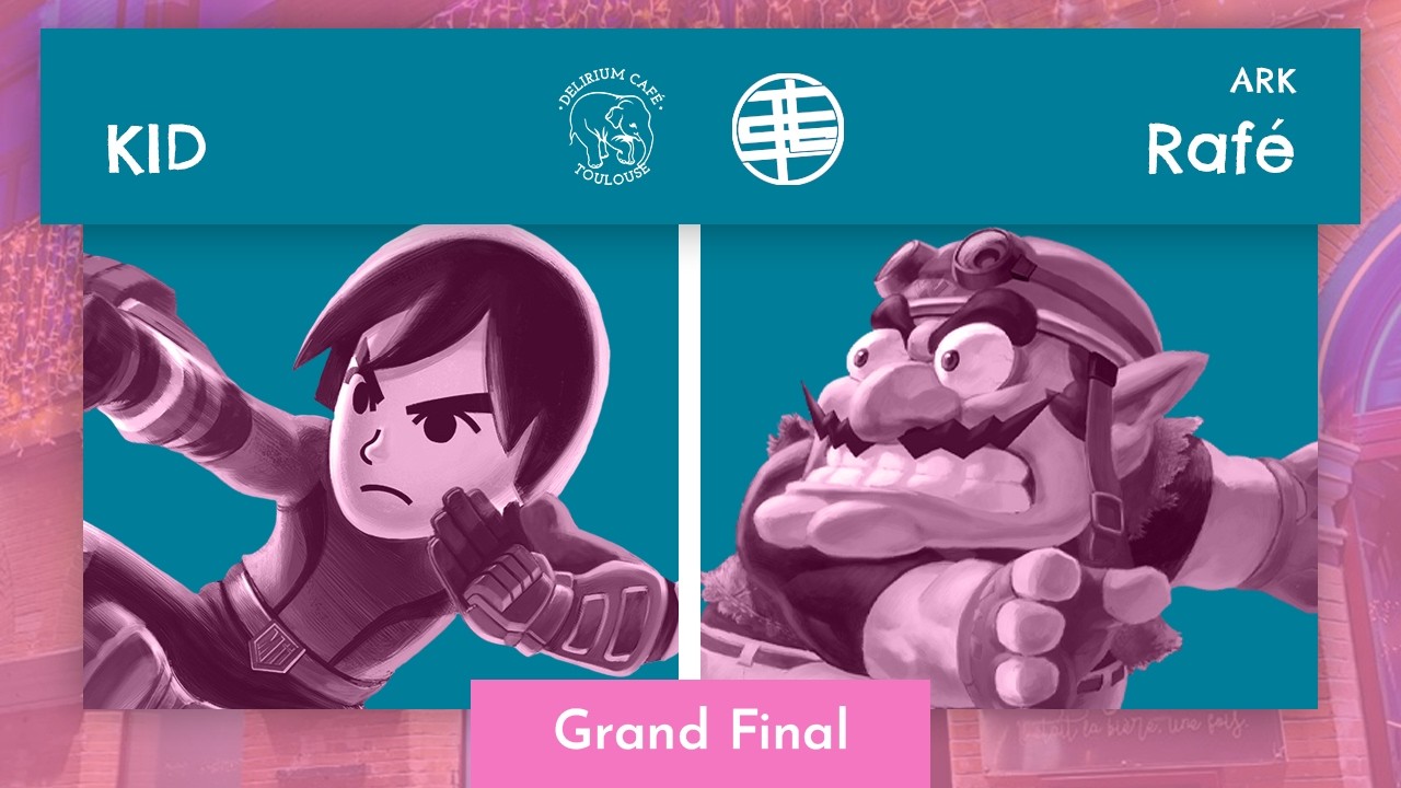 New Délismash #4 - KID (Mii Brawler) vs Rafé (Wario) - Grand Final
