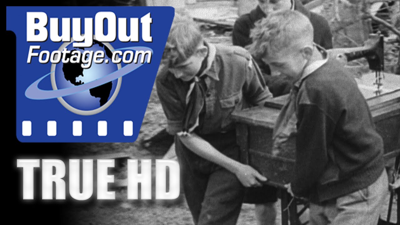 HD Historic Stock Footage TORNADO DEVASTATION