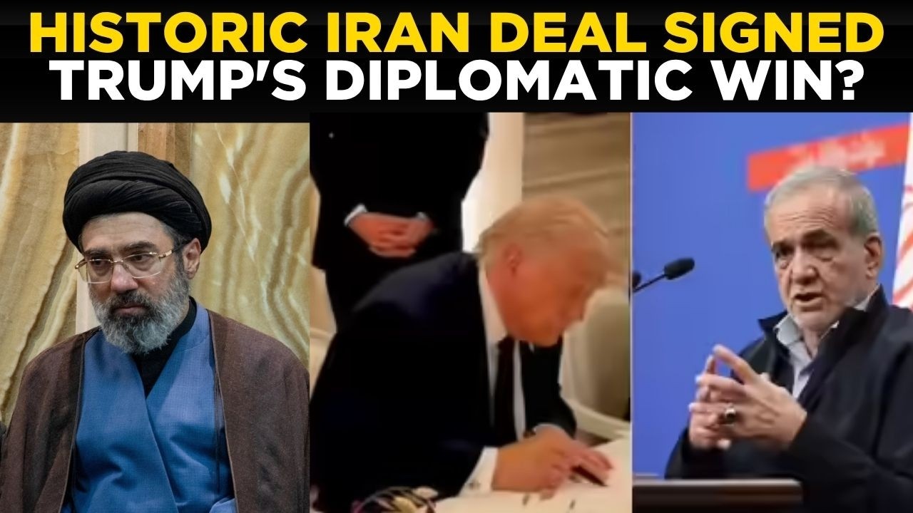 US-IRAN NEWS LIVE: Trump's Biggest Diplomatic Victory Yet? Historic Agreement Reshapes Middle East