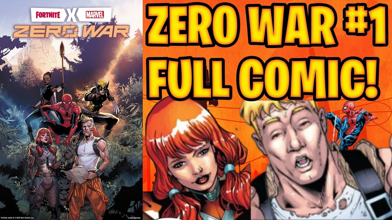 Fortnite Zero War Issue #1 Full Comic Reading!