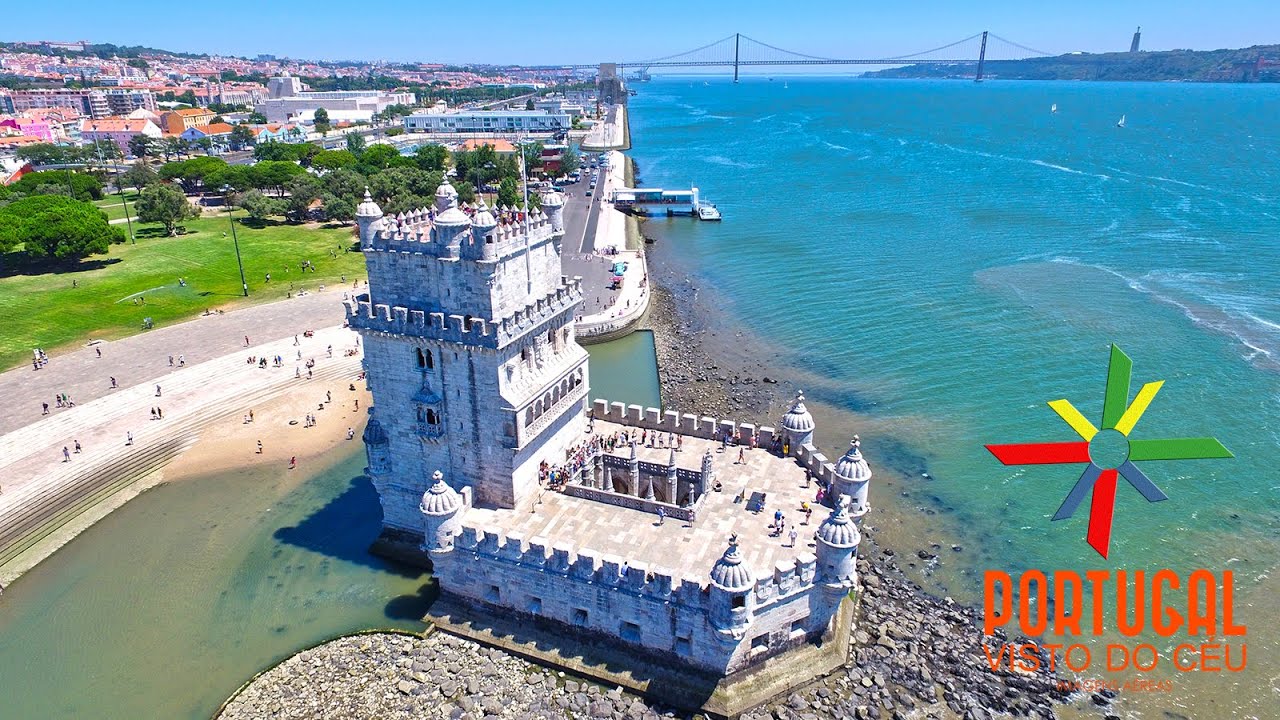Lisbon aerial view 🌉 Lisboa vista do céu