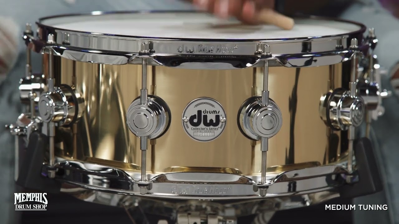 DW 14x5.5 Collector's Series Bell Brass Snare Drum (DRVN5514SPC)