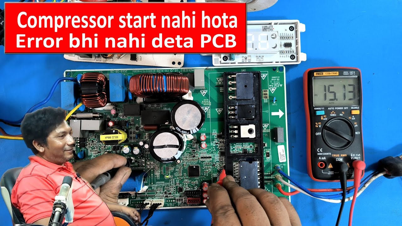 lloyed voltas ifb godrej inverter ac pcb compressor start nahi hota