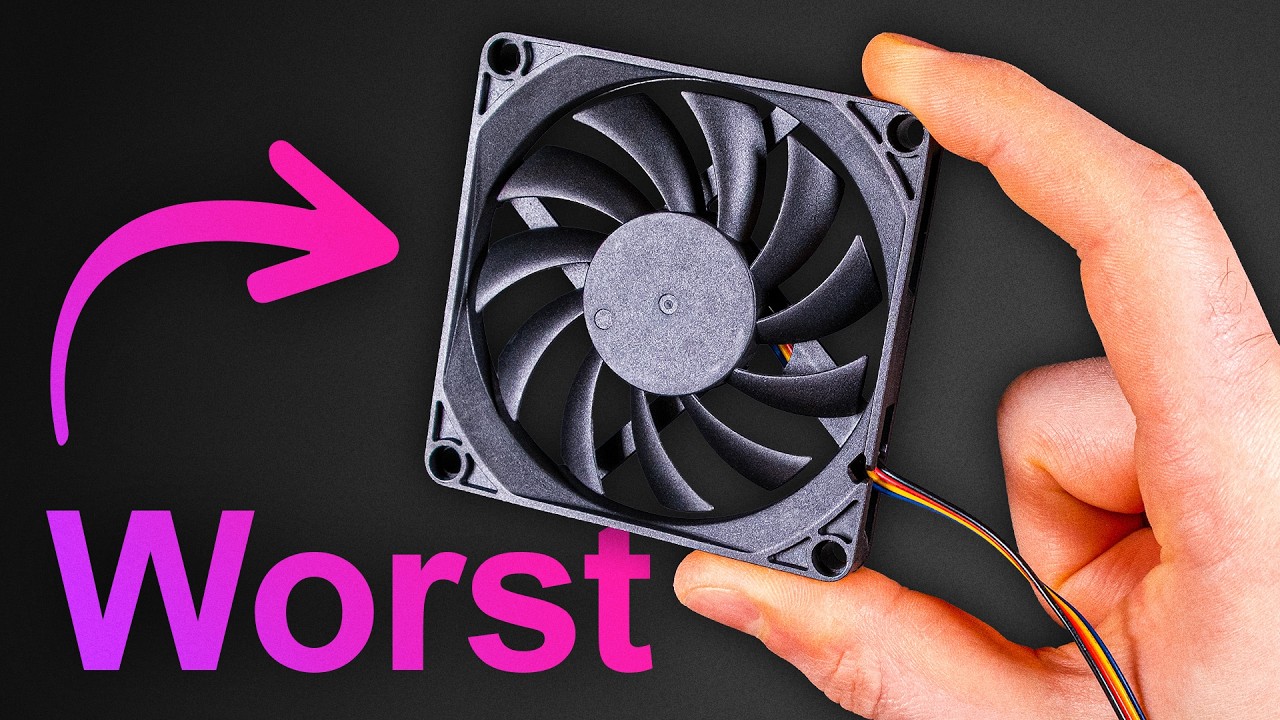 I Bought Every Slim 80mm Fan So You Don't Have To - 7 PC Fans Compared
