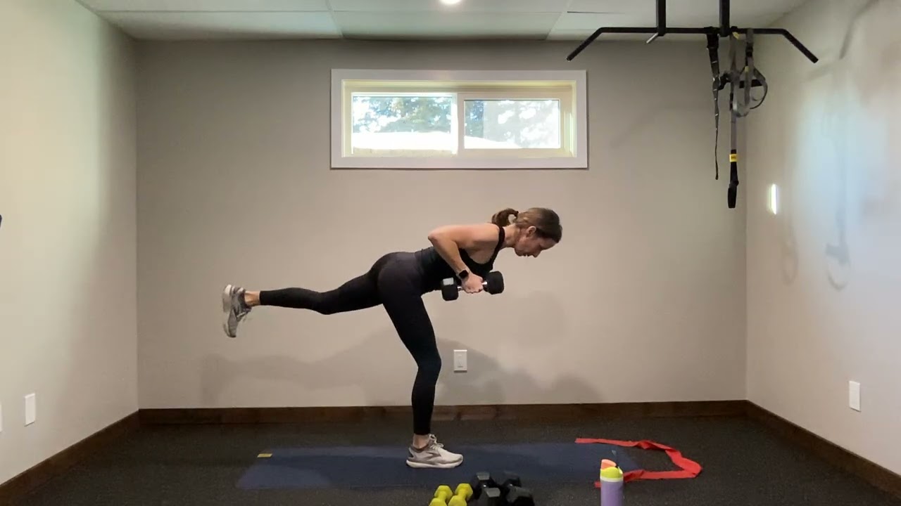 Feb 2 - WO#1 - 34min Low impact, light dumbbell, Upper-body sizzle!