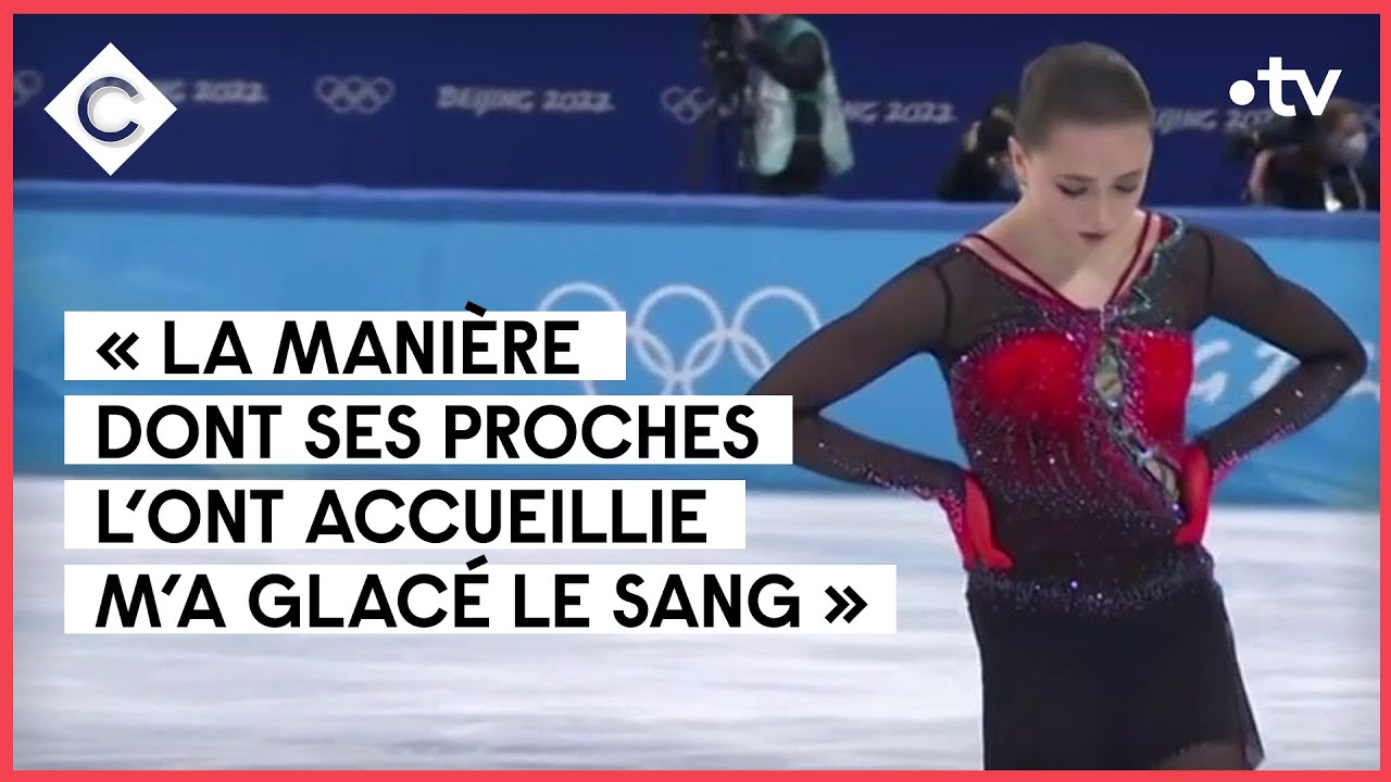 La détresse de la patineuse russe Kamila Valieva - C à Vous - 18/02/2022